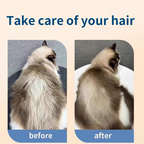 Pet Grooming Brush, Double Sided Deshedding for Dogs & Cats, Skin Friendly Grooming Dog Brush, Pet Shedding Brush,Undercoat Rake for dogs Grooming...