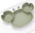 Silicone Suction Plate for Toddlers - Self Feeding Training Divided Plate Dish and Bowl for Baby and Toddler, Fits for Most Highchairs Trays, BPA ...