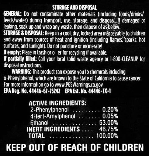10 Seconds - Household Disinfectant Spray & Deodorizer - Great for Shoes and Gym Equipment! Superior Germ-Killing and Odor Elimination, Fights Sta...