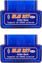 2PCS ELM327 OBD? Car Auto Diagnostic Scanner, Professional Automotive Bluetooth Scan Tool and Code Reader, Universal Vehicle Interface Adapter Dia...