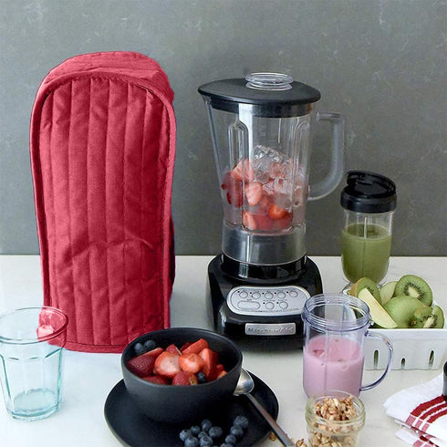 Kitchen Blender Dust Cover, Anti Fingerprint Polyester Stand Mixer or Coffee Maker Appliance Cover, Dust Proof Stain Resistant Blender Cover For k...