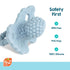 RaZbaby RaZberry Silicone Teether Pacifier – Teething Relief for Infants, Food-Grade, BPA-Free, Hands-Free Design, Natural Berrybumps Fruit Textur...