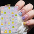 6 Sheets Nail Art Sticker Decals 5D Embossed Nail Art Supplies Self-Adhesive Nail Art Decoration Cartoon Monsters Black Cats Panda Design Manicure...