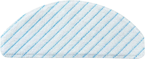 10 Pack Replacement Mop Cloth Pads for ECOVACS DEEBOT OZMO T10/T10 Plus Robot Vacuum Cleaner Accessories (5 Microfiber Washable Cloth + 5 Disposab...