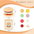 MCPINKY Wooden Stacking Toys, Montessori Toys for Kids Burger Stacking Toys Educational Preschool Learning Toys for Boys Girls Birthday Gifts...
