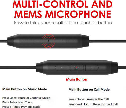 USB C Headphones Wired Earbuds, in-Ear Type C Magnetic Earphones with Microphone Hands Free Calling Compatible for iPhone 15/15pro Samsung Galaxy ...