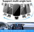 LUNQIN Car Phone Holder for Honda CR-V 2017 2018 2019 2020 2021 2022 LX EX EX-L Touring Special Edition & CRV Hybrid 2020-22 Auto Accessories Cell...