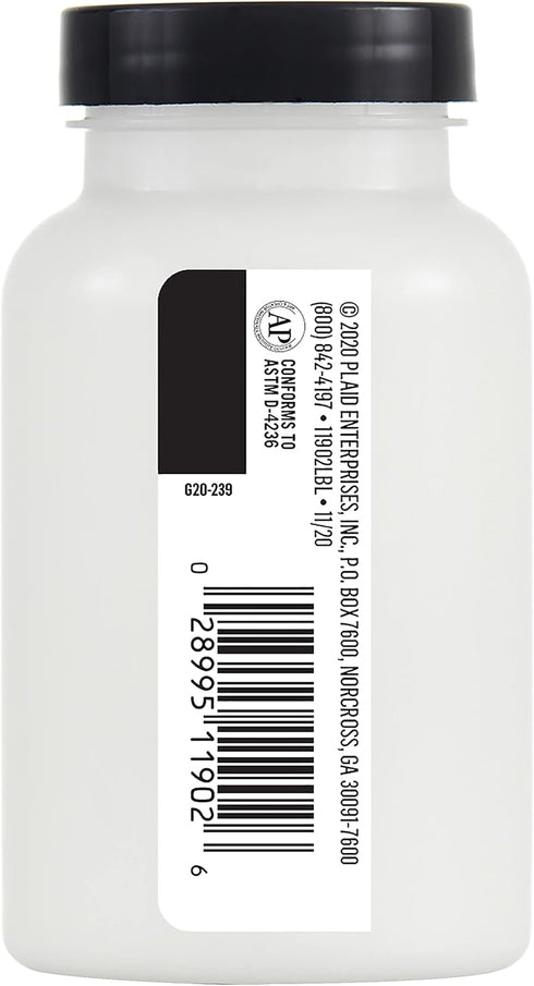 FolkArt, Wicker White One Assorted 8 fl oz / 236 ml Brilliant Gloss Acrylic Paint For Easy To Apply DIY Crafts, Art Supplies With A Glossy Finish,...