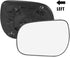 X AUTOHAUX Car Rearview Left Side Non-Heated Mirror Glass with Backing Plate 8796142790 for Toyota RAV4 2006-2011...