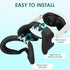 Silicone Case for Meta Quest 3?Enhanced VR Experience MetaQuest 3 face Cushion-Sweatproof and Light-Blocking Washable VR Face Plate Mask Accessori...