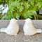 2PCS Ceramic Bird Figurines Decorative Bird Ornaments Statue for Home Garden Decor (White)...