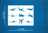 Airplane Stencil, Plane Stencil, Spaceship Stencil, Airplane Template, Space Theme Stencils - Graffiti Stencils for Painting on Wood, Canvas, Pape...