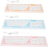 Foldable Silicone Keyboard, 106 Keys USB Wired Waterproof Rollup Keyboard Portable Silent Ergonomic Keyboard for PC Notebook Laptop()...