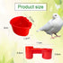 Cage Cups Birds Hanging Feeders Seed Bird Feeding Cups Dish Pigeon Water Bottle Feeder for Cage...