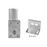 CHACNS 370WG 12V DC 10RPM Electric Motor Worm Geared Drive Motor with Screw Use for Fixed Motor...