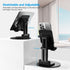 Foldable Cell Phone Stand,360 Degree Rotating Desktop Adjustable Phone Holder for Office Desk Accessories?Compatible with Phone15, Stand Fits All ...