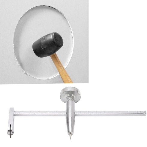 Power Tool Parts & Accessories,Dry Wall Circle Hole Cutter Steel Shaft Plasterboard Saw Adjustable Pivot Point Drywalls Tools...