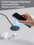 JSAUX Magnetic Wireless Charger Compatible for MagSafe Charger/iPhone 15/15 Pro/15 Plus/15 Pro Max/14/14 Pro/14 Plus/14 Pro Max/13/13 Pro/13 Pro M...