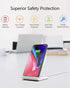 Fast Wireless Charger, NANAMI Qi Certified Wireless Charging Stand Compatible iPhone 15/14/13/12/11 Pro/XS Max/XR/8, Samsung Galaxy S24/S23/S22/S2...
