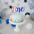 Red and Blue Baseball Cake Topper One Rookie of The Year 1st Birthday Cake Topper One Baseball Cake Topper 1st Birthday Boy for Baseball Theme 1st...