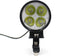 LEORX 12V-85V 20W Motorcycle E-bike LED Headlight Lamp Car Accessories (Black)...