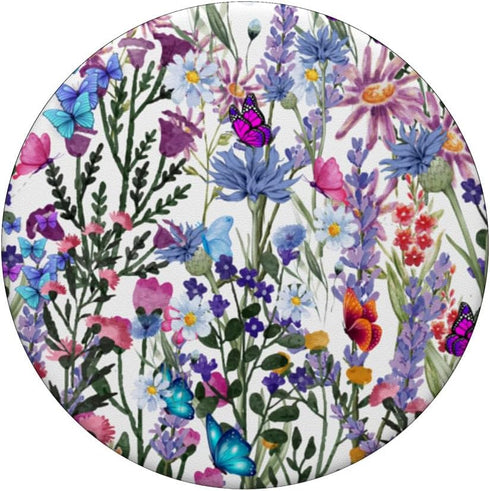 Phone Grip Butterfly & Wild Flower PopSockets Standard PopGrip...