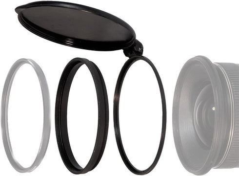 OP/TECH USA 0701771 Converter Cap 77mm - Flip-Open Lens/Filter Cap for Cameras...