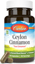 Carlson - Ceylon Cinnamon, Cinnamon Supplements, 500 mg, Cinnamon Extract Pills, Ceylon Cinnamon Capsules, 45 Capsules...