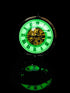 BOSHIYA Vintage Mechanical Pocket Watches for Men Luminous Steampunk Pocket Watch with Chain Black Skeleton Dial Roman Numberals Pocketwatch Gifts...