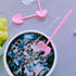 100pcs Disposable Plastic Spoons Heavy Duty Plastic Cutlery Smalll Teaspoons Tasting/Serving Dessert Spoons for Catering, Parties, Dinners, Weddin...