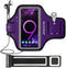 Galaxy Note 10+, 9, 8 Armband, JEMACHE Gym Run Workout Water Resistant Arm Band Case for Samsung Galaxy Note 8/9/10 Plus with Key Holder (Purple)...