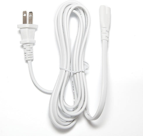 Omnihil (White) 5 Feet AC Power Cord Compatible with Remington iLIGHT Pro Hair Removal System...