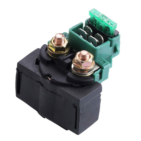 Starter Relay Solenoid for Kawasaki Bayou 220 KLF220 1988-2002 Bayou 250 KLF250 2003-2010 KLX650 1993-1996 Vulcan 800 1996-2005 Honda VT750C Shado...