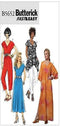 BUTTERICK PATTERNS B5652 Misses' Top, Dress, Caftan, Jumpsuit and Pants, Size Y (XSM-SML-MED)...