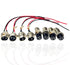 Lsgoodcare 4Pcs GX20-2Pin Male Aviation Connector Power Cable Electrical Terminal Socket with 20Awg Cable Connector Plug with 4Pcs 20MM 2Pin Aviat...