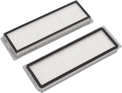 Robot Vacuum Mop Brush Kit,Brush Filters White Flat Comb Kit Fit for 1C Dreame F9 Xiaomi 1T Mi Robot Vacuum Mop Replacement...