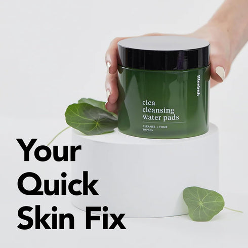 Meebak Makeup Wipes Remover Pads - For Sensitive Skin, Cica Korean Facial Wipes for Eye, Face, Pores...