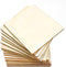 20 Pcs Unfinished Wood Pieces,4 x 4 Inch Blank Natural Slices Wood Square for DIY Crafts Painting, Scrabble Tiles, Coasters, Decoration...
