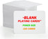 220PCS Poker Size Blank Playing Cards, Index Flash Cards, Study Learning Cards For DIY Game Card Writing Drawing Painting...