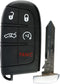 KeylessOption Keyless Entry Remote Starter Car Smart Key Fob for Dodge Durango Journey M3N-40821302...