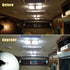 20PCS 1141 1156 Interior LED Light Bulbs for RV, Super Bright 18-SMD 6000K Xenon White 1073 1003 7506 BA15S LED Bulbs Replacement for Camper Trail...