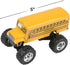 Rhode Island Novelty 5 Inch Die-cast Metal School Bus Big Wheel Monster Truck One School Bus...