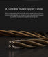 Kinboofi KBEAR KS1 Earphone, HiFi in Ear Monitor, Noise Canceling Earbuds Headphone Dynamic Headset with Detachable 2 Pin Cable (No Mic, Transpare...