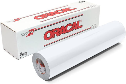 ORACAL 12 Inch x 10ft Roll of Matte 651 Permanent Adhesive-Backed Vinyl for Craft Cutters, Punches and Vinyl Sign Cutters...