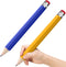 Wooden Jumbo Pencils 13.3'' Funny Giant Pencil For Party Favors Novelty Large Pencil For School Home Office Prop Supplies 2pcs Blue Yellow...