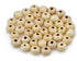 AD Beads Wood Spacer Loose Wooden Craft Beads Big Hole Beads Assorted for Necklace Bracelet Craft Making Decoration (12x14mm 100pcs, Natural Colou...