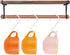 4 Pack Large S Hooks for Hanging Heavy Duty, 6 inch Non Slip Vinyl Coated Metal Closet S Hooks for Hanging Kitchen Utensil Pot Pan Cups Clothes Je...