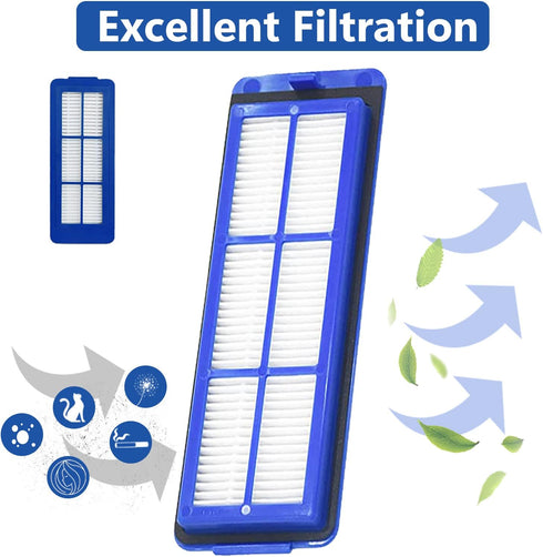 Eufy Robot Vacuum Filter Replacement for Eufy RoboVac 11S Max,15C Max, 30C Max, G30, G30 Edge Accessory, G30 Hybrid Robotic Vacuum, 24 Pack...