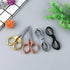 30 Pcs Folding Scissors Mini Travel Scissors Stainless Steel Portable Scissors Anti Rust Bulk Foldable Multipurpose Glasses Shaped Cutter for Nurs...