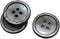 22 Pieces Genuine Smoke Mother of Pearl Blazer Buttons Suit Buttons Set 20mm 15mm Natural Grey MOP Buttons Bulk for Men (Smoke MOP)...